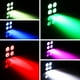 thumbnail image 2 of Stage Par Lights AQOOL RGBW LED Par Can Light 25 W, 2 of 9