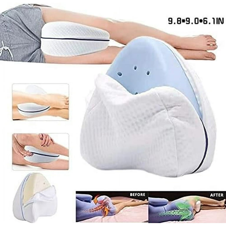 Back Hip Body Joint Pain Relief Thigh Leg Pad Cushion Home Memory Foam  Memory Cotton Leg Pillow Sleeping Orthopedic Sciatica 