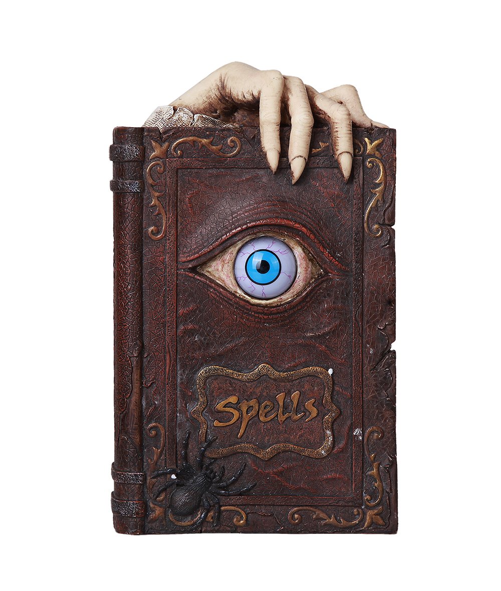 Spell Book Of Magic Piggy Bank Quality Cold Cast Resin Halloween