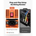 thumbnail image 4 of KFFKFF 3000W Sump Pump Battery Backup System, LCD Display, Auto Switches to Battery Inverter Power for Sump Pump, Pure Sine Wave, for Basement Protection, 4 of 9