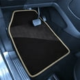 thumbnail image 5 of FH Group Color-Trimmed Liners Non-Slip Car Floor Mats with Rubber Heel Pad - Full Set, 5 of 7