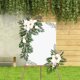 thumbnail image 4 of de de boda artificial Plantas de decoració accesorios de Blanco Colcomx arco flores, 4 of 7