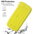 thumbnail image 3 of Mosiso Case for Nintendo Switch Lite (July 2019 Released 5.5 Inch), Waterproof Protective Game Travel Carrying Case Organizer Storage EVA Hard Shell Cover with 8 Game Cartridges, Yellow, 3 of 7