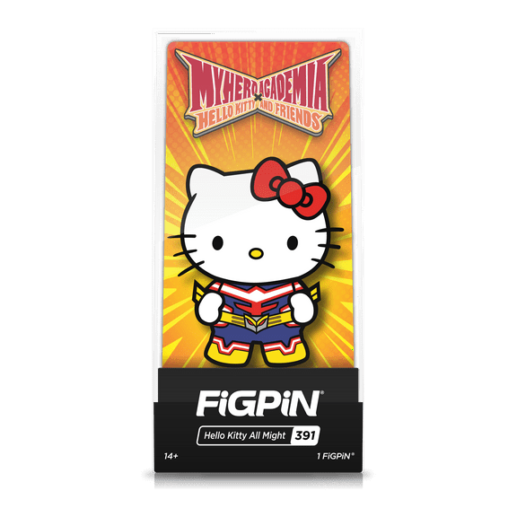 FiGPiN: My Hero Academia x Sanrio - Hello Kitty All Might #391