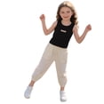thumbnail image 5 of Zynoxe Tank Tops for Girls Comfy Breathable Crew Neck Sleeveless Top Versatile Casual Solid Color Summer Tops Cute Clothes for Toddler Girls 12 Months-9 Years 12 Months, 5 of 9