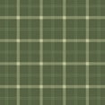 thumbnail image 4 of NICETOWN Full Blackout Green Plaid Curtain Room Darkening Tartan Thermal Grommet Energy Saving Window Treatment for Living Room, 2 Panels, Moss Green, W52 x L96, 4 of 9