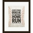 thumbnail image 1 of Great Art Now Home Run by Susan Ball, Framed Wall Art, 15.5W x 18.25H, 1 of 3