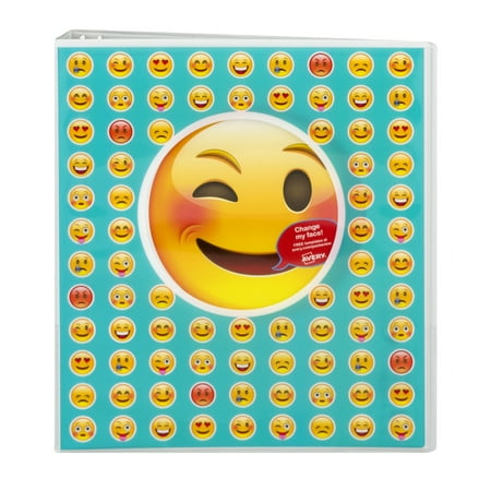 avery 1 peek a view emoji binder people design best 1 inch binders