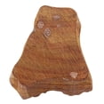 thumbnail image 2 of Hand Coved Owl Design Wooden Printing Stamp Textile Fabric Print Apparel Art, 2 of 3
