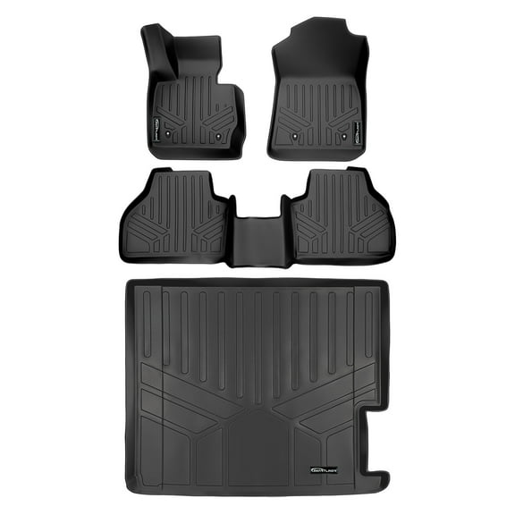SMARTLINER 3 Rows Custom Fit Floor Liners Compatible with 2015 - 2017 BMW X3 28d (Gasoline)
