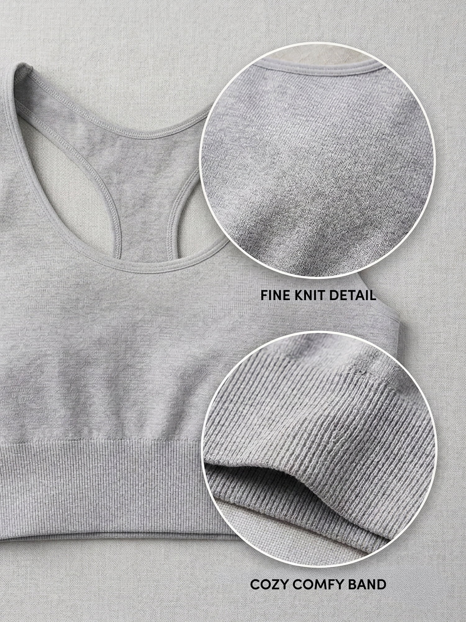 Fruit of the Loom Women's Seamless Racerback Longline Bra, 2-Pack, Sizes XS-4XL