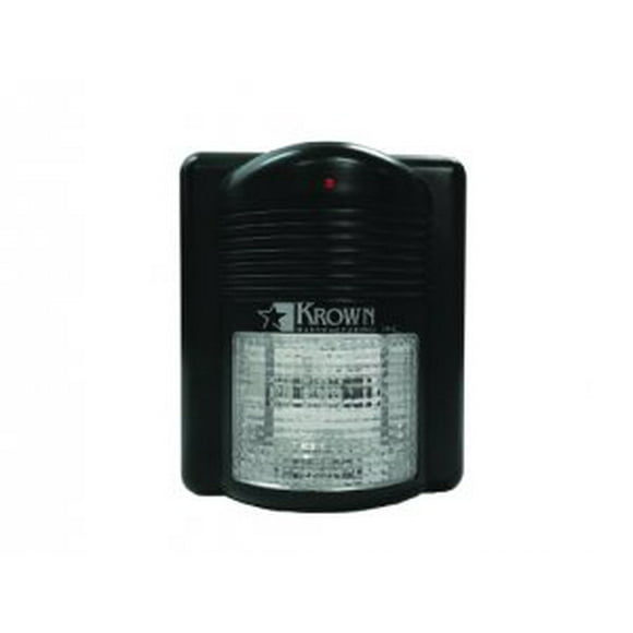 Linterna LED Door Knocker Krown con soporte, batería de 9 V
