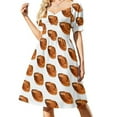 thumbnail image 2 of Cuddly Rex Rabbit Sleeveless Dress women party dresses, 2 of 7