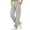 C321 Light Gray, variant on CONZONE Womens Cargo Pants Straight Leg Baggy Pants for Women Drawstring Fall Winter Trousers with Pockets