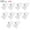 B, variant on TIMIFIS Picture Hangers Home Decor Nail Free Wall Hook Screw Adhesive Non-Trace No Drilling for Bathroom Kitchen Wall Hangers Without NailsFall