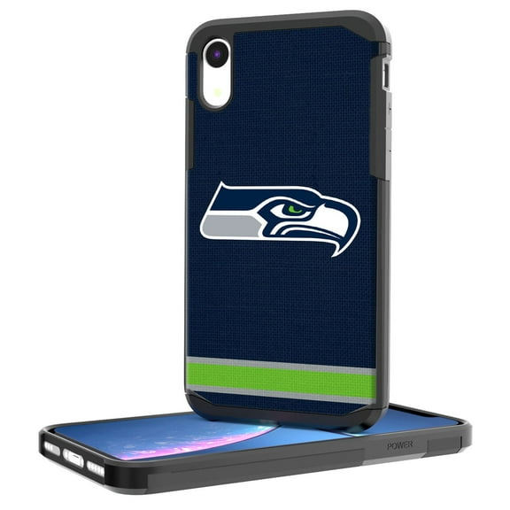 Seattle Seahawks iPhone Rugged Stripe Design Case