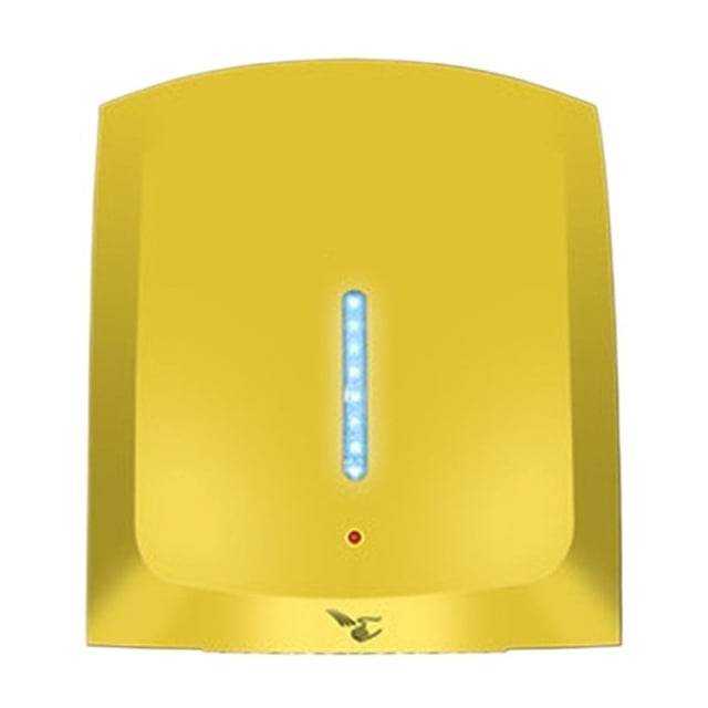 A904 Fully Automatic Induction Hotel Home Bathroom Hand Dryer, 1800W Power Hot And Cold Hand Drying Machine White/gold ,High-Speed Drying