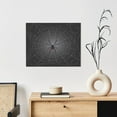 thumbnail image 6 of Susaid Black Spider On Web Pattern Canvas Wall Decor Poster Framed Artwork Decoration for Bedroom Home Office Ready to Hang,Horizontal, 6 of 6