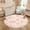 Color 3, variant on Washable Non Slip 3ft Round Rug, Pink Blue Bow Stars Beige Circle Area Rugs with Tassels Carpet for Nursery Bedroom Living Room Playroom Tent Rug