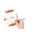 thumbnail image 3 of Tarjeta de lugar de mesa Cosecha de otoño Tarjetas temáticas de Acción de Gracias Paquete de 25 Tarjetas de lugar de recepción plegables por la mitad con calabaza Perfecto para cena de Acción de Graci, 3 of 5