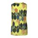 thumbnail image 5 of Blusa sin mangas con cuello en V y estampado informal de moda suelta para mujer Pompotops  lopia996822, 5 of 6