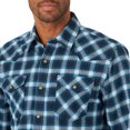 thumbnail image 3 of Wrangler Men's Long Sleeve Flannel Shirt, 3 of 3