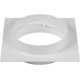 thumbnail image 3 of Brida de conexión de conducto de 150 mm, brida de tubo recto de plástico para sistema de ventilación de calefacción y refrigeración(15 cm), 3 of 5