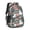 West Highland White, variant on Pug Silhouette Black Pattern Backpack for School, Cute School Bag with Adjustable Shoulder Straps and Padded Back, 16.9"x12.6"x5.9"