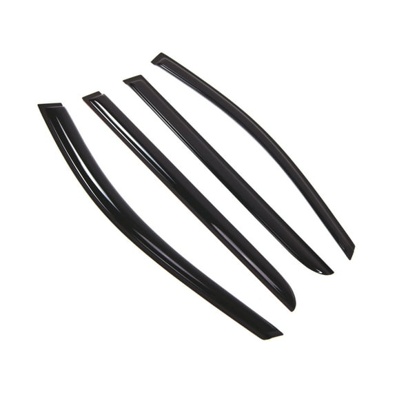 TuningPros Outside Mount Window Visor Deflector Smoke Tinted 4 Pcs Set For 1999-2004 Honda Odyssey