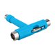 thumbnail image 3 of 2 Pcs Multi Function Skateboard T-Tool Screwdriver Socket Longboard Metal All in One Skate Tool (Random Color) Amonsee No, 3 of 6