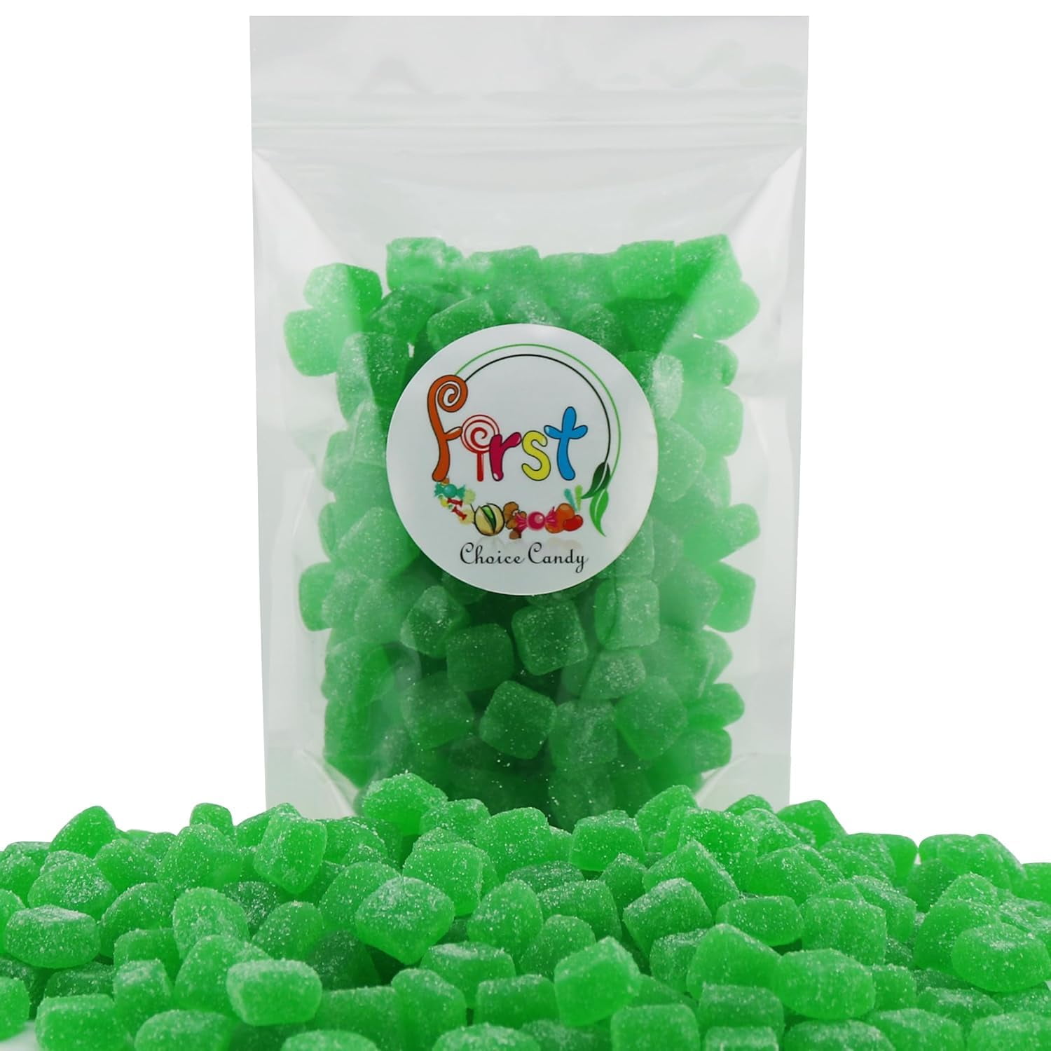 FirstChoiceCandy Sour Chewy Cubes Candy (3 Pound, Green Apple)