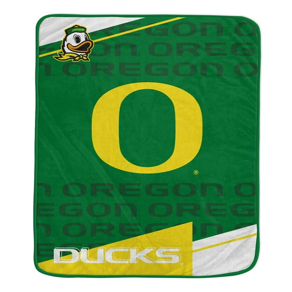 50x60 inch Ultra Soft Tailgate Throw Team Color OREGON DUCKS