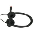 thumbnail image 4 of Business Headset, Black RJ9 Plug Calling Headset Wired Noise Canceling ABS  For Telemarketing, 4 of 8
