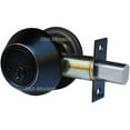 thumbnail image 2 of Constructor Deadbolt Entry Door Lock Set with Double Cylinder Oil Rubbed Bronze Finish, 2 of 3