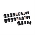 thumbnail image 2 of Juego de pegatinas para uñas HUOGUO Coffin Fake Nails con pegatinas y lima, 2 of 2