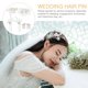 thumbnail image 3 of Bridal Hair Clips Bridal Hair Combs for Wedding Women Silver Zinc Alloy for Hairstyle Enhancement 6Pcs, 3 of 3