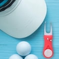 thumbnail image 4 of Cergrey 1PCS 37g Divot Repair Tool, Golf Spring Divot Tool, For Training Practicing Golf Course Golf Clubs Golfers, 4 of 8