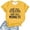 Yellow, variant on IWRICH Not My Circus Not My Monkeys Shirts for Women Animal Lover Monkey T-Shirt Funny Graphic Short Sleeve Tops Yellow XL