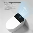 thumbnail image 4 of Yeekyooly SMT002, White Floor Mounted Foot Sensor Activated Auto Operation Smart Toilet Bidet, 4 of 15