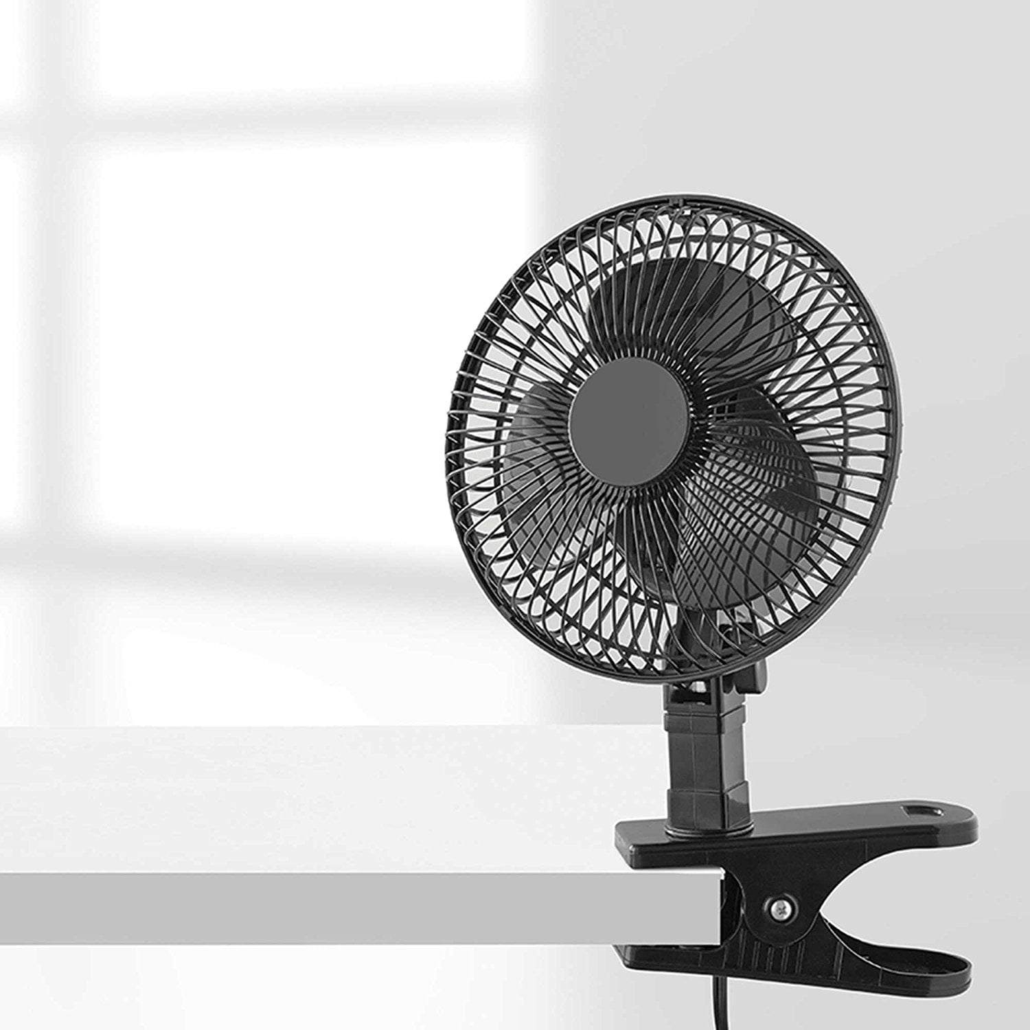 Heavy Duty Spring Clip and Rubber Grip 6Inch Clip Fan, 6Inch Clip Fan