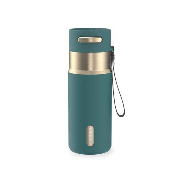 Contigo AutoSeal 16 oz Leakproof Water Bottle with Carrying Strap