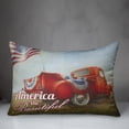 thumbnail image 3 of Creative Products Patriotic Truck 14 x 20 Spun Poly Pillow, 3 of 3