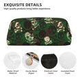thumbnail image 5 of Goofa Camouflage Skull Pattern Leather Pencil Case, Pencil Pouch, Pencil Bag, Pen Case, Pen Pouch, Pen Bag, Pencil Pouches, Pencil Bags,College Pencil Case, 5 of 7