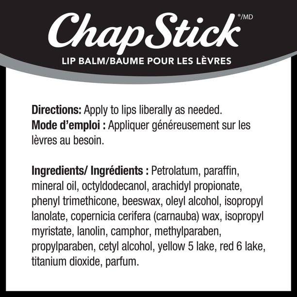 Chapstick Classic Lip Balm, Original Flavour - Walmart.ca
