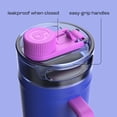 thumbnail image 5 of Bubba Water Keg, 52 Oz, Stainless Steel, Vacuum Insulated Leakproof With Side Handle, DualSip 2-Way Lid, Ocean Energy, 5 of 10