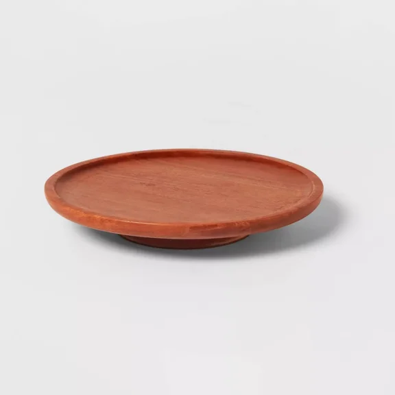 10" Wood Cake Stand