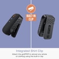 thumbnail image 5 of MEE audio goSPKR Wearable Bluetooth Wireless Clip-On Speaker with Speakerphone (Black), 5 of 9