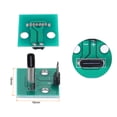 thumbnail image 2 of Unique Bargains 2Pcs 10.5mm Type C 2Pin Conseil d'Essai Femelle PCB avec 2Pin Broche Droite DIY Produits Électroniques, 2 of 4