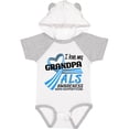thumbnail image 3 of Inktastic I Love My Grandpa ALS Awareness Support, Care, Cure Boys or Girls Baby Bodysuit, 3 of 5