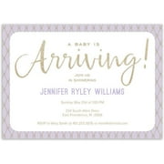 Glamorous Sparkle Baby Invitation
